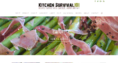 Desktop Screenshot of kitchensurvival101.com